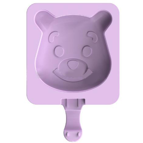 Silicone Ice Cream Mould with Lid LU-1015