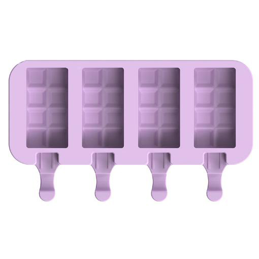 Silicone Ice Cream Mould with Lid LU-1017
